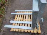 Overige grondbewerkingsmachines en toebehoren  Palletdrager  1000 kg
