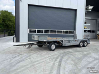 Getrokken truck-aanhanger  Veldhuizen P 24-3A 7000kg luchtgeremd