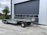 Getrokken truck-aanhanger  Veldhuizen P 24-3A 7000kg luchtgeremd