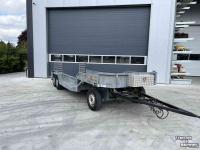 Getrokken truck-aanhanger  Veldhuizen P 24-3A 7000kg luchtgeremd