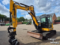 Bandenkraan / Graafmachine op wielen JCB 86 c2 TAB