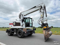 Bandenkraan / Graafmachine op wielen Caterpillar Cat M314F + Engcon Mobiele graafmachine Midejo