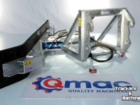 Overige Qmac Modulo Gummischiebers für Ställen 2100mm anbau JCB Quick Fit