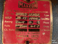 Aggregaat / Generator  Markon trekker aggregaat / generator