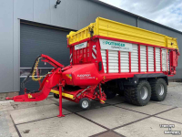 Opraapwagen Pottinger Europrofi 5010D Combiline. Doseerwagen.
