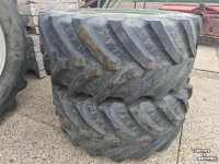 Wielen, Banden, Velgen & Afstandsringen BKT 650/65R38 540/65R28 op Valtra velgen