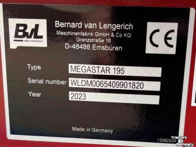 U-snijder BVL Megastar 170 195 kuilsnijders nieuw voermachines