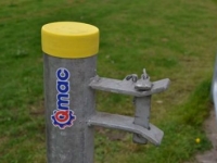 Overige weidebouwmachines en toebehoren Qmac Hekwerk paal / Landhek paal / Weidehek paal / Sluitpaal