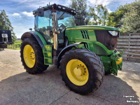 Tractor / Trekker John Deere 6190R met fronthef+PTO