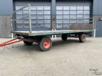 Vierwielige wagen / Landbouwwagen  Landbouwwagen 600x200 cm / Landbouw aanhanger / Balenwagen / Platte wagen / Vierwielige aanhangwagen