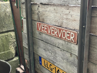 Oprijwagen  Veewagen