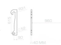 Overige aanbouwdelen en toebehoren Qmac Aanlashaken LOW BUDGET voor VOLVO L 50/60/70/90
