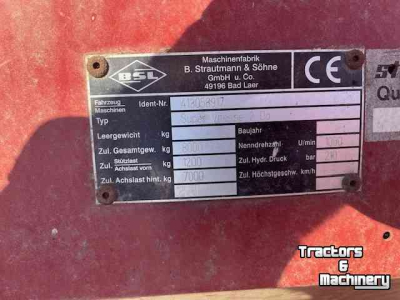 Opraapwagen Strautmann Super Vitesse II DO