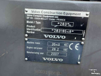 Mini-graver / Mini-graafmachine Volvo EC35
