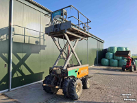 Hoogwerker Shibaura ruwterrein fruitteelt hoogwerker schaarlift