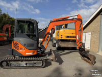 Mini-graver / Mini-graafmachine Hitachi ZX35U-2 CLR