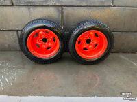 Wielen, Banden, Velgen & Afstandsringen Kubota 26X12-16  Wielen - banden   tbv ZD1211 kubota