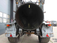 Mesttank Peecon 5000 liter kippende giertank kiepende mesttank waterwagen zuigarm hydraulische achterwand