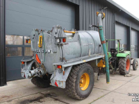 Mesttank Peecon 5000 liter kippende giertank kiepende mesttank waterwagen zuigarm hydraulische achterwand