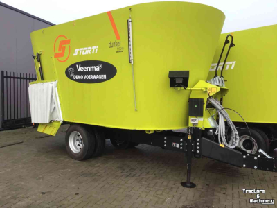 Voermengwagen Vertikaal Storti DEMO Dunker T2S 240 & Dunker T3S 340