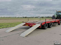 Dieplader / Aanhanger Midejo Goldhofer 3- asser dieplader met oprijplanken midejo