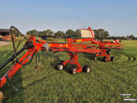 Rugger / Hark / Zwadhark Kuhn GA6632 zijafleg hark dubbele hark treintje