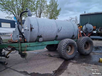 Mesttank  5000L meelopend tandem
