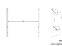 Overige aanbouwdelen en toebehoren Qmac Aanlashaken voor GIANT Standaard loaders