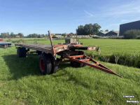 Vierwielige wagen / Landbouwwagen Miedema Schamel aanhanger opknapper