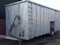 Mestcontainer  Gegalvaniseerde mestcontainer / mesttransportcontainer