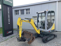 Mini-graver / Mini-graafmachine Wacker Neuson ET16 Slechts 582 uur