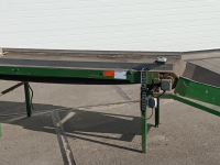 Transportband  Vlakke leesband 2100x600 LEESBAND TRANSPORTBAND VLAKKE BAND FLAT BELT INSPECTION CONVEYOR BELT FLACHBAND VERLESEBAND FÖRDERBAND