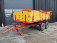 Kipper / Kiepwagen / Landbouwkipper Miedema Kipwagen kiepwagen kipper kieper tandemas houten schotten