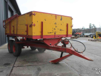 Kipper / Kiepwagen / Landbouwkipper Miedema Kipwagen kiepwagen kipper kieper tandemas houten schotten