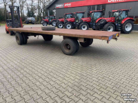 Vierwielige wagen / Landbouwwagen Van Der Sluis Balenwagen/ platte wagen