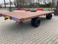 Vierwielige wagen / Landbouwwagen Van Der Sluis Balenwagen/ platte wagen