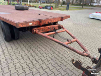 Vierwielige wagen / Landbouwwagen Van Der Sluis Balenwagen/ platte wagen