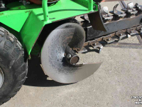 Overige tuin- en parkmachines en toebehoren  Garbin M65R kettinggraver sleuvengraver sleufgraafmachine Honda motor
