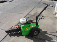 Overige tuin- en parkmachines en toebehoren  Garbin M65R kettinggraver sleuvengraver sleufgraafmachine Honda motor