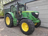 Tractor / Trekker John Deere 6115M tractor TLS voorasvering, airco, trekker 6115 M traktor