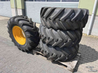 Wielen, Banden, Velgen & Afstandsringen Michelin 380/75R20