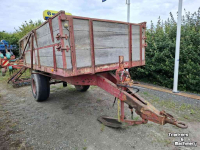 Kipper / Kiepwagen / Landbouwkipper Spijkstaal Enkelas kipper
