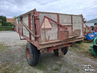 Kipper / Kiepwagen / Landbouwkipper Spijkstaal Enkelas kipper