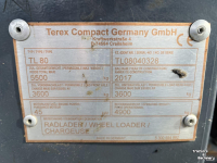 Shovel / Wiellader / Kniklader Terex TL80