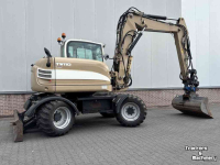 Bandenkraan / Graafmachine op wielen Terex TW110
