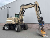 Bandenkraan / Graafmachine op wielen Terex TW110
