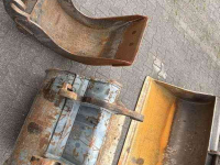 Bandenkraan / Graafmachine op wielen Terex TW110