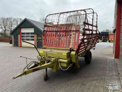 Opraapwagen Bergmann Opraapwagen, ladewagen, weidebouwmachines