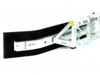Overige aanbouwdelen en toebehoren Qmac Rubber stable barn scraper blade 2400mm hook up Schäffer