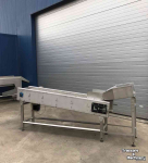 Overige transport- en industriemachines en toebehoren  rvs rollenbaan rollerbelt